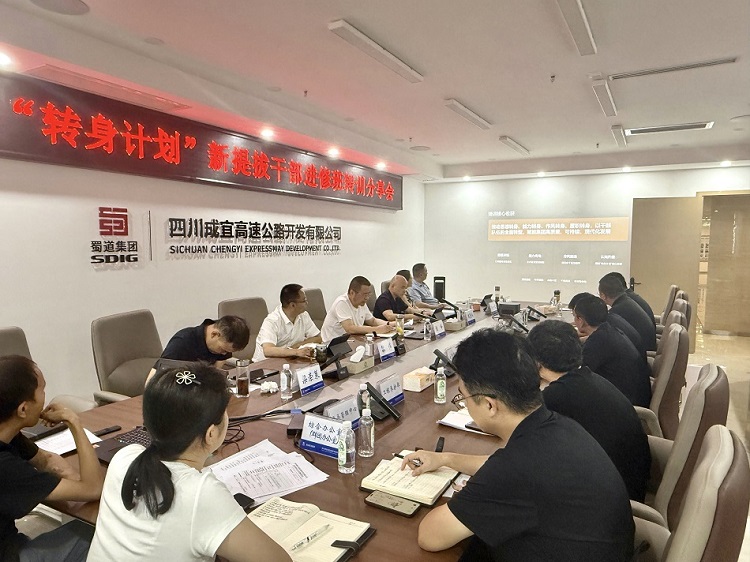 成宜公司组织开展“转身计划”新提拔干部进修班转训分享会